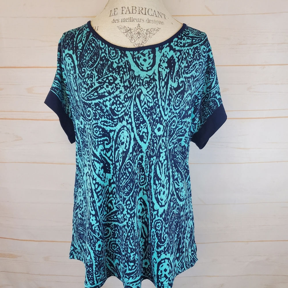 Carol Rose Short Sleeve Blouse